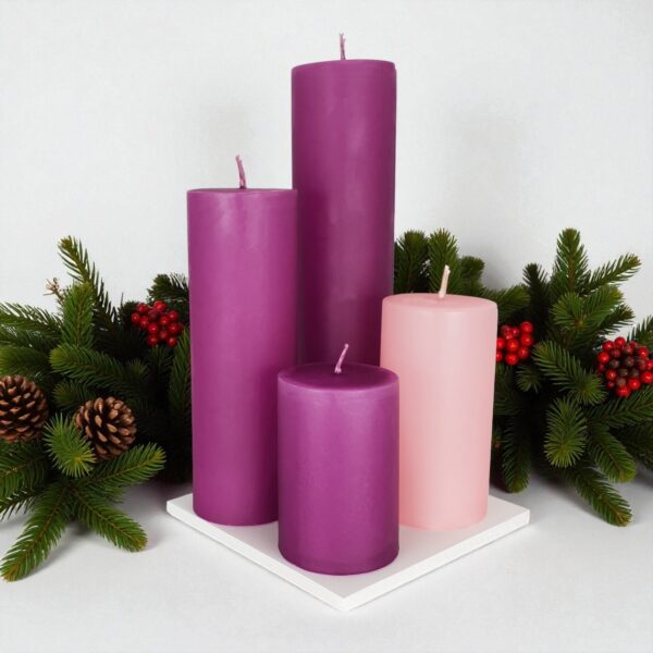 Advento žvakių rinkinys