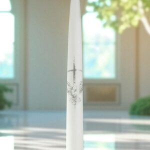 Christening candle